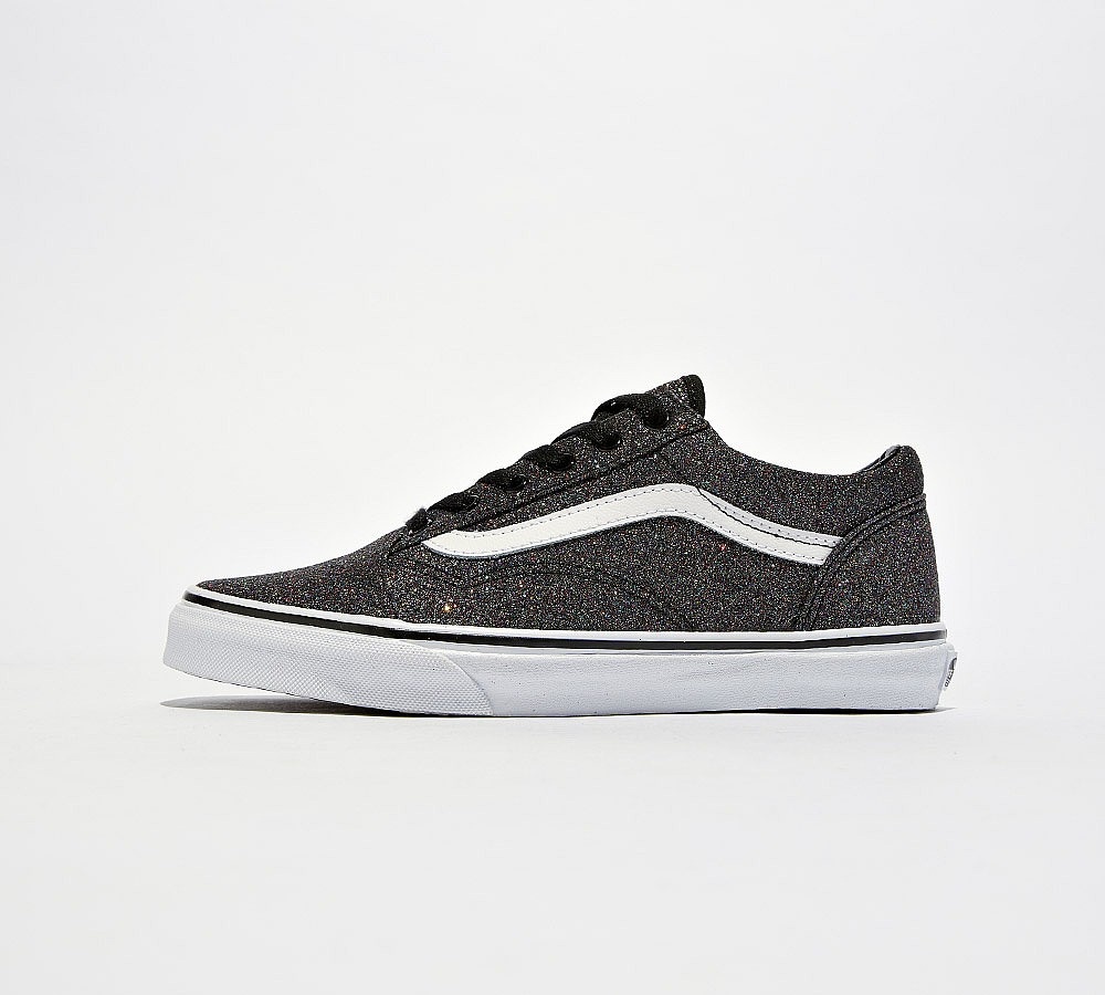 glitter vans junior