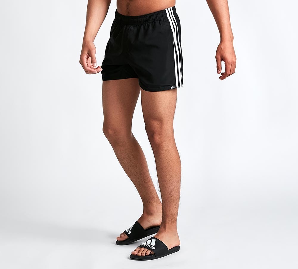 adidas 3 stripe swim brief