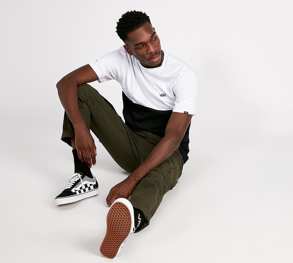 vans colour block sweatshirt