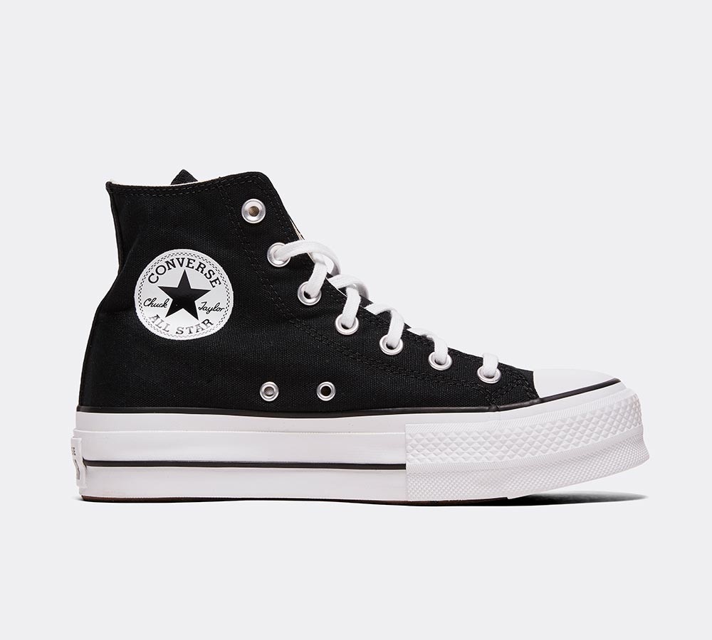 Converse Womens Chuck Taylor All Star Lift Hi Trainer Black