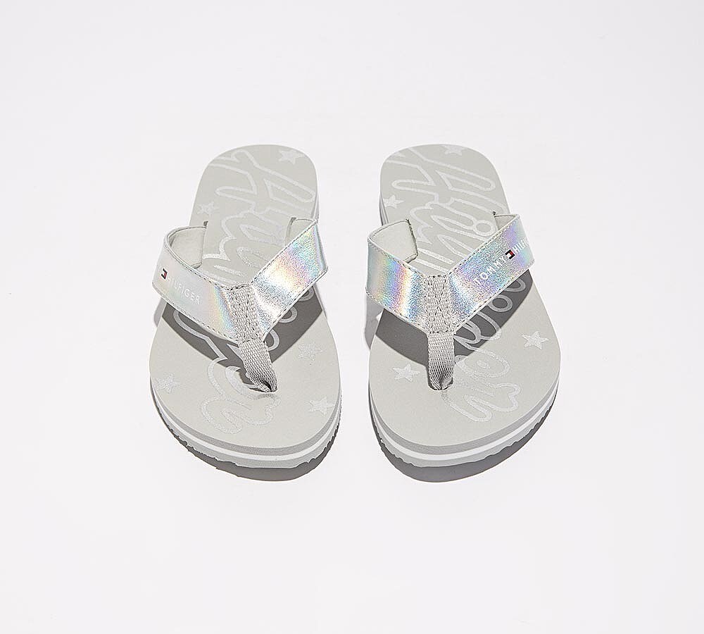 white tommy hilfiger sandals