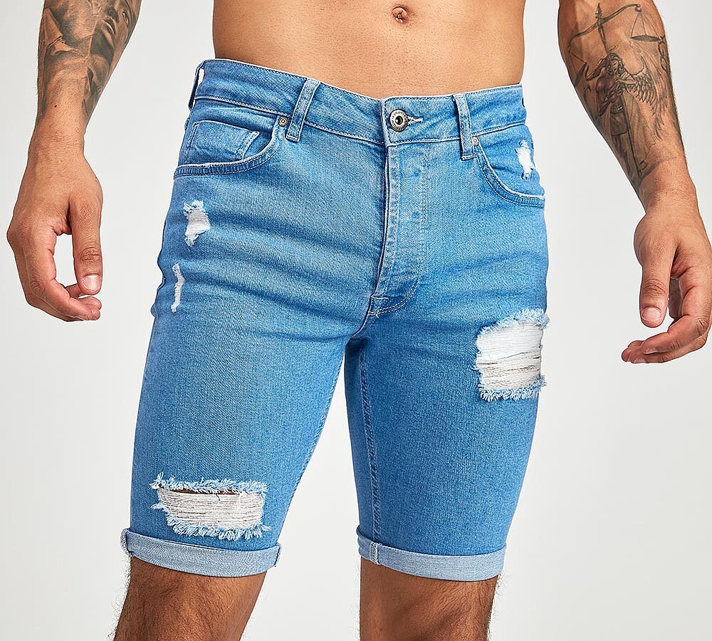 hipster jean shorts