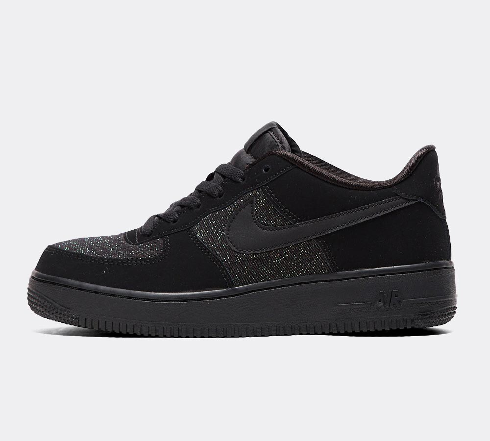 nike air force black glitter