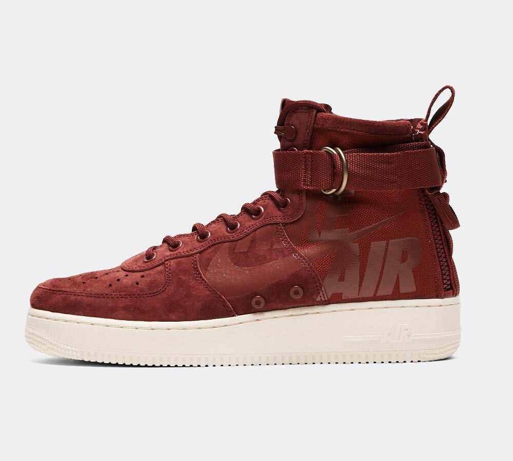 Mens Nike SF Air Force 1 Mid Brown/Brown/Sail Trainers (SF2) RRP Â£119.99 | eBay