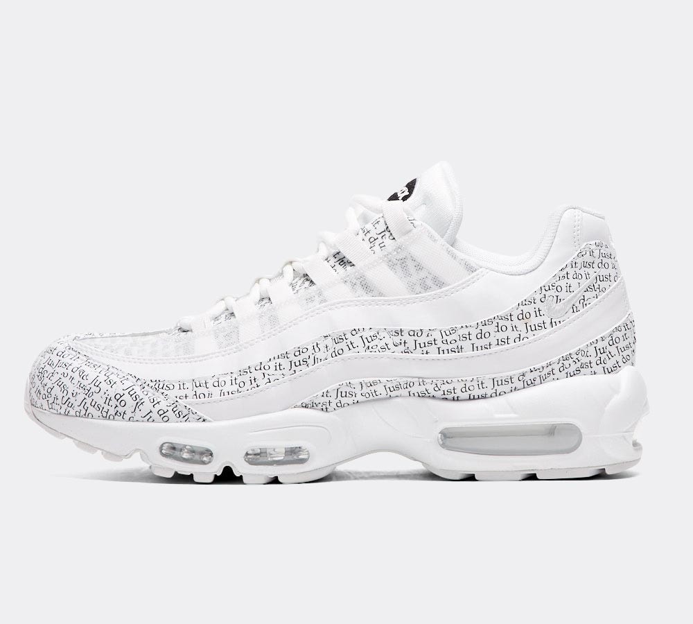 white 95 air max mens