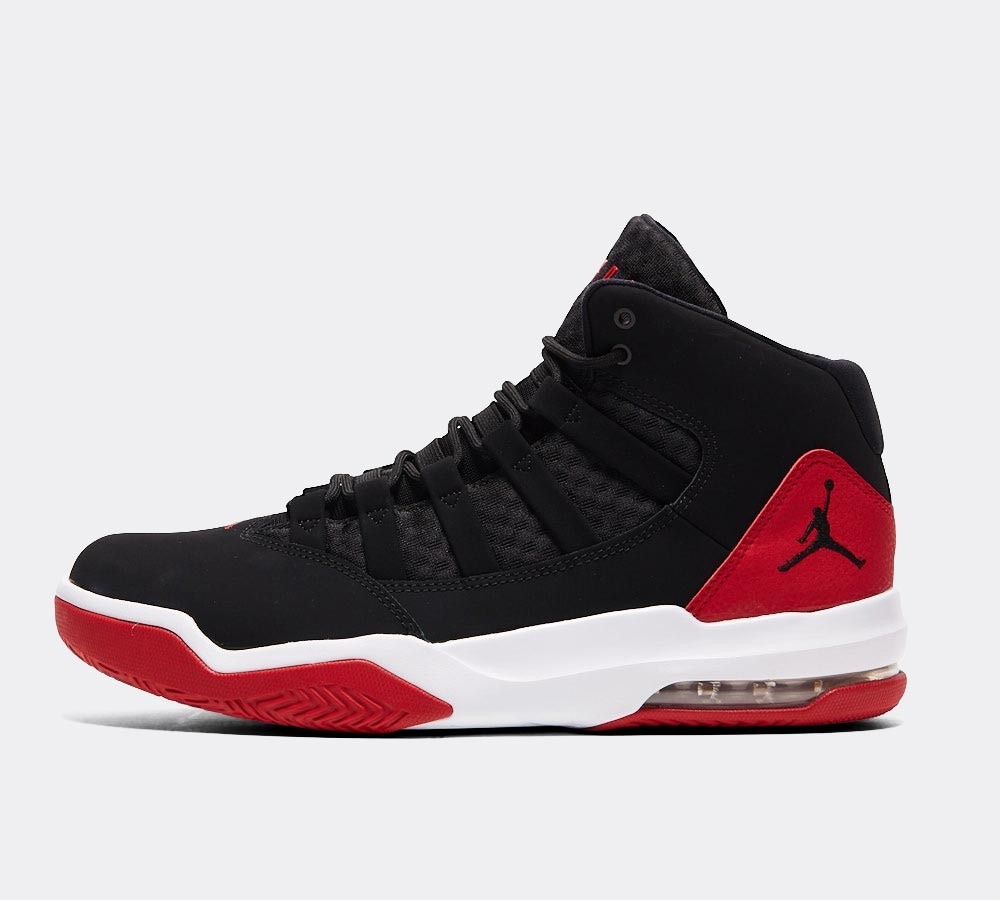 jordans max aura red