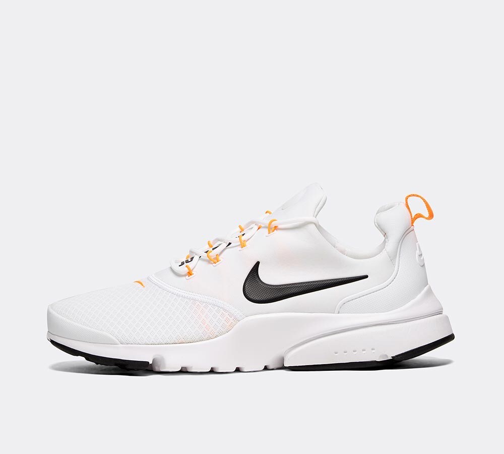 black and orange nike presto