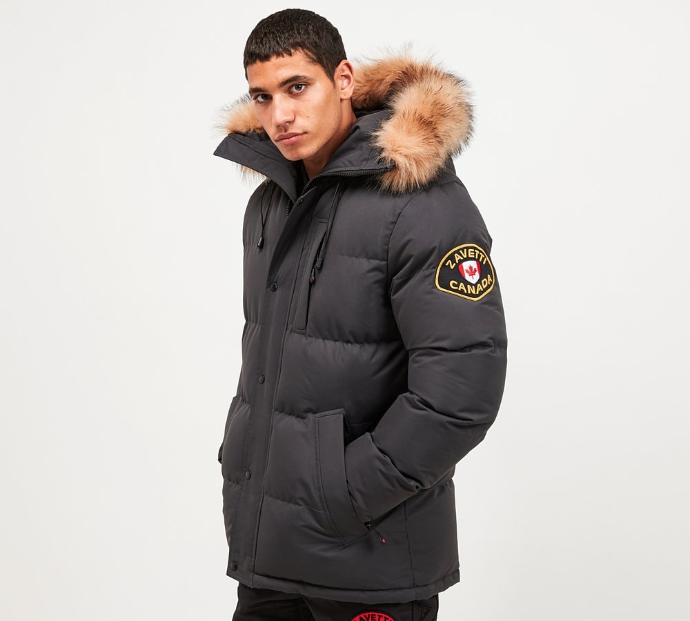 mens western shearling coat