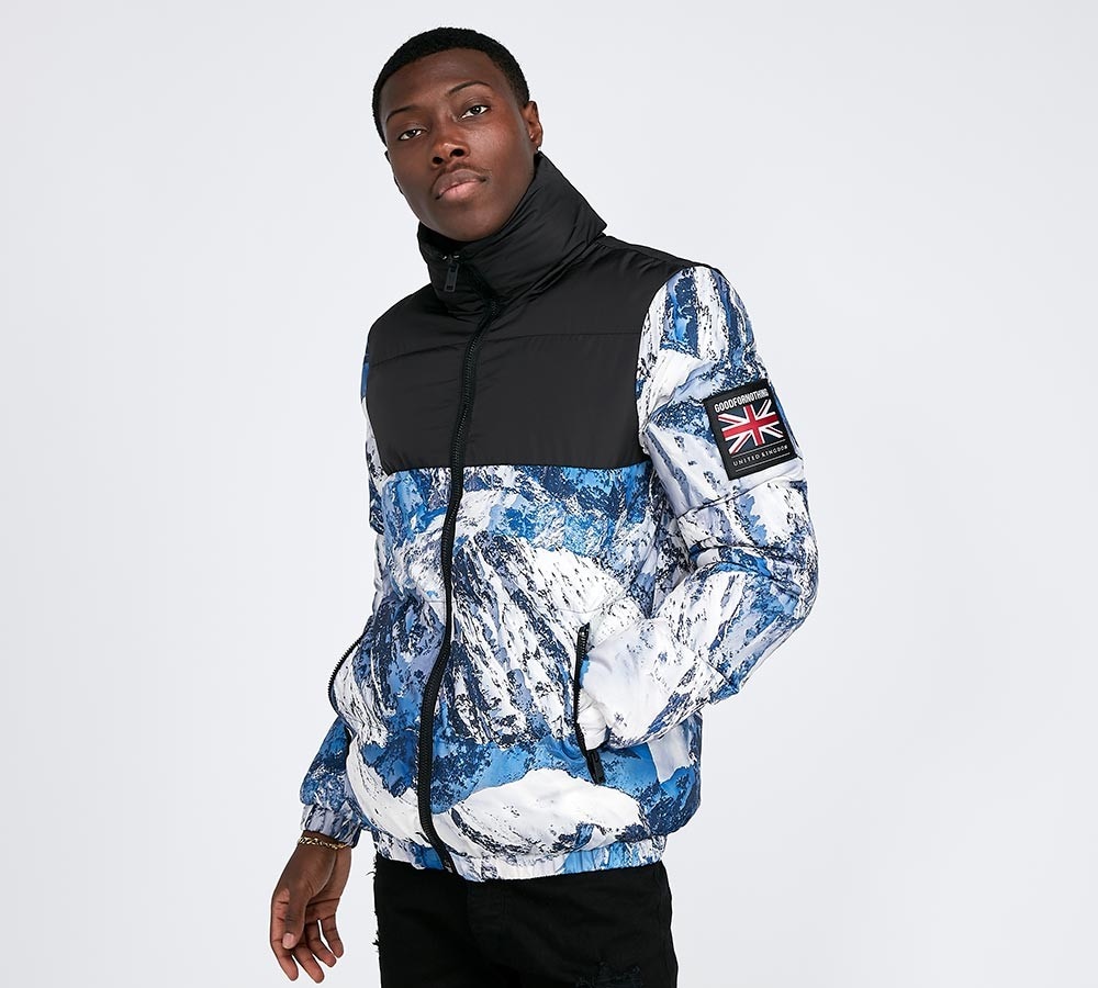 good for nothing hooded puffer jacket