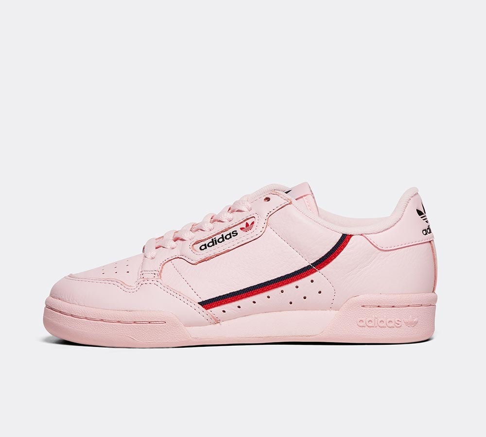 adidas continental 80 clear pink