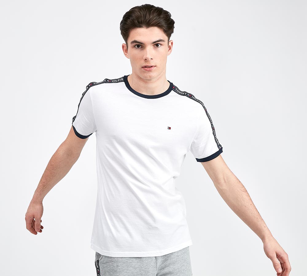 tommy jeans tape crew sweatshirt