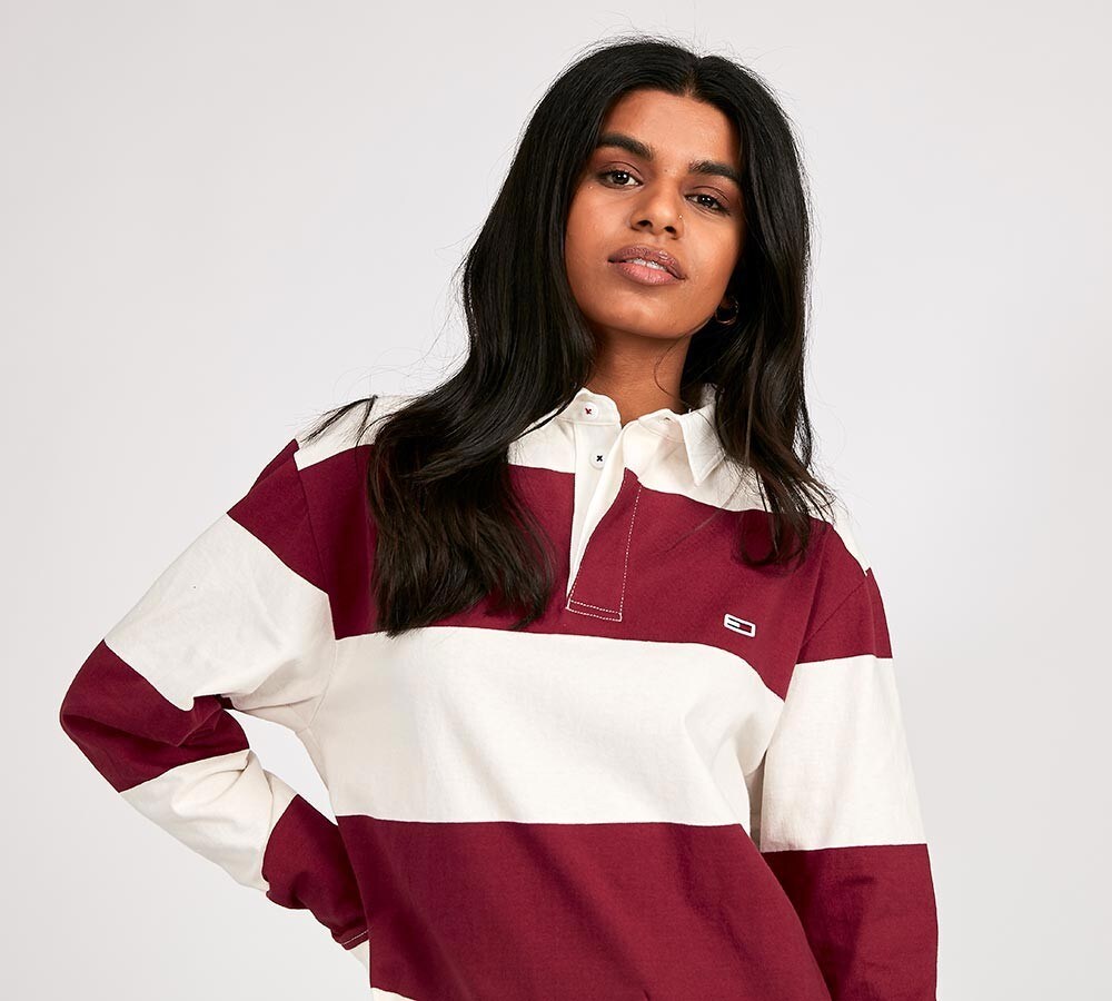 tommy hilfiger rugby jumper womens