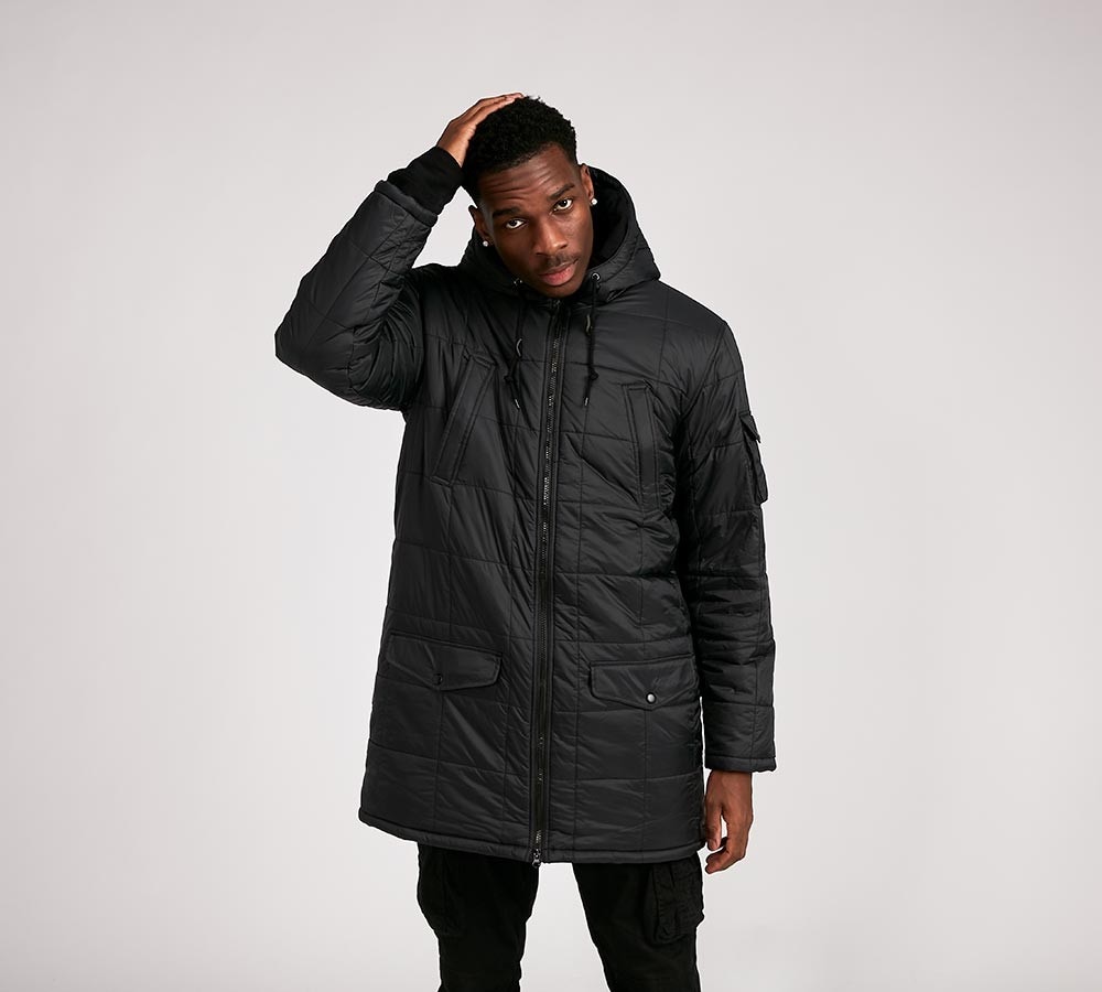 vans hooded mte jacket black