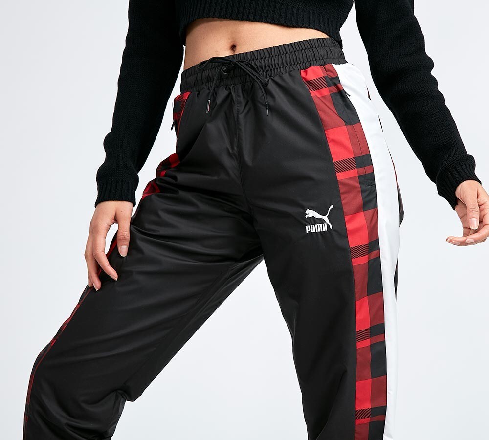 puma pants black