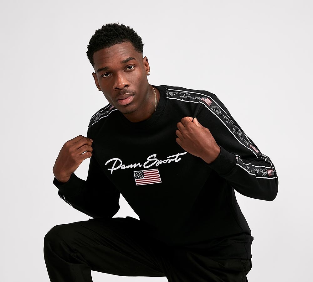 Taped Crewneck Sweatshirt