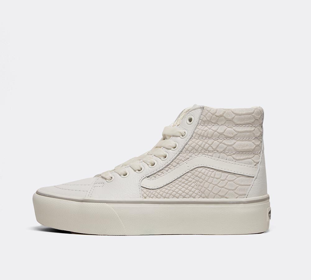 white leather vans womens