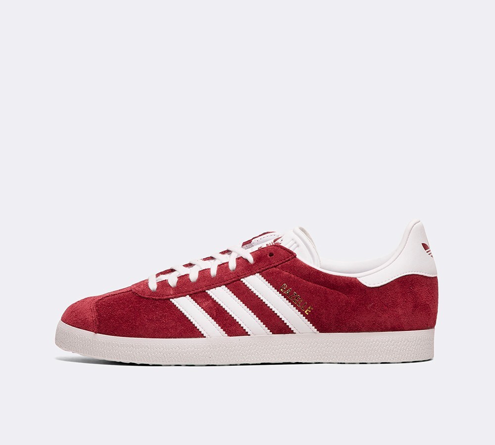 adidas gazelle mens burgundy