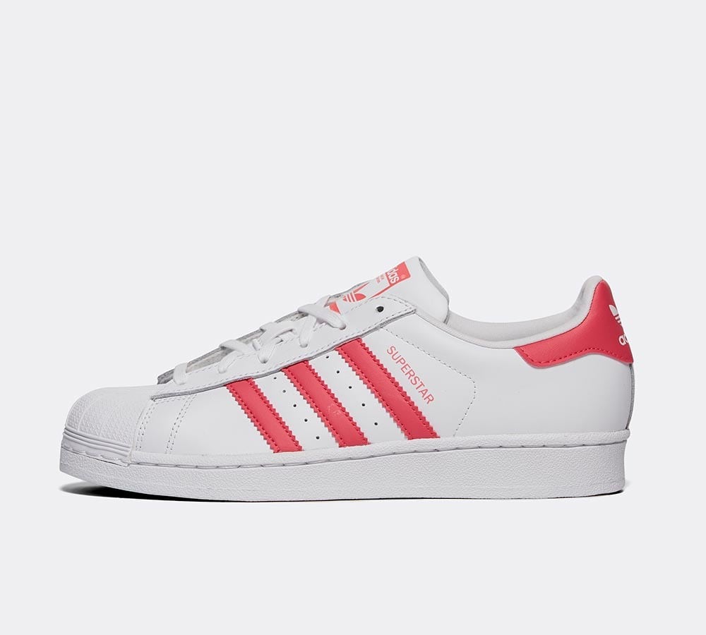adidas superstar junior pink