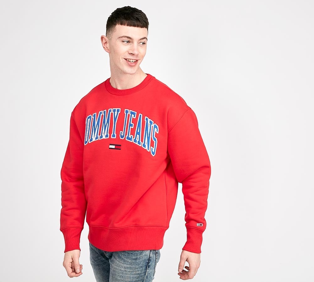 Tommy Jeans Sweatshirt Red Online, 51 