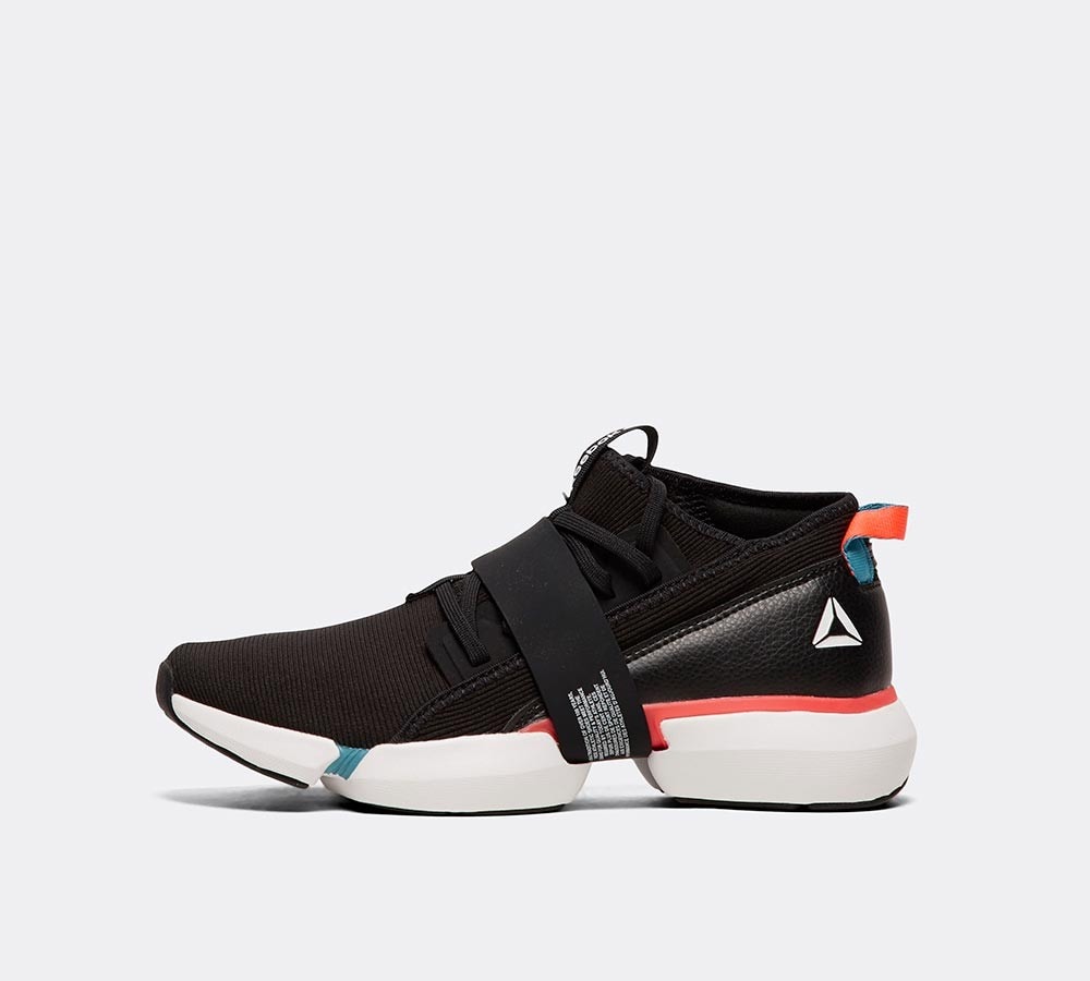 Reebok Womens Split Flex Trainer Neon Red Mist Footasylum