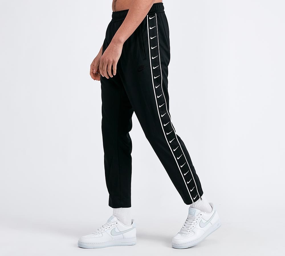 nike black tape tracksuit