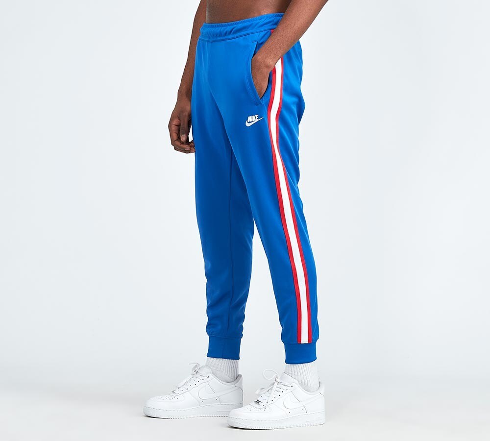 nike royal blue track pants