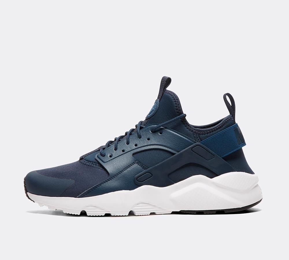 navy blue huaraches mens