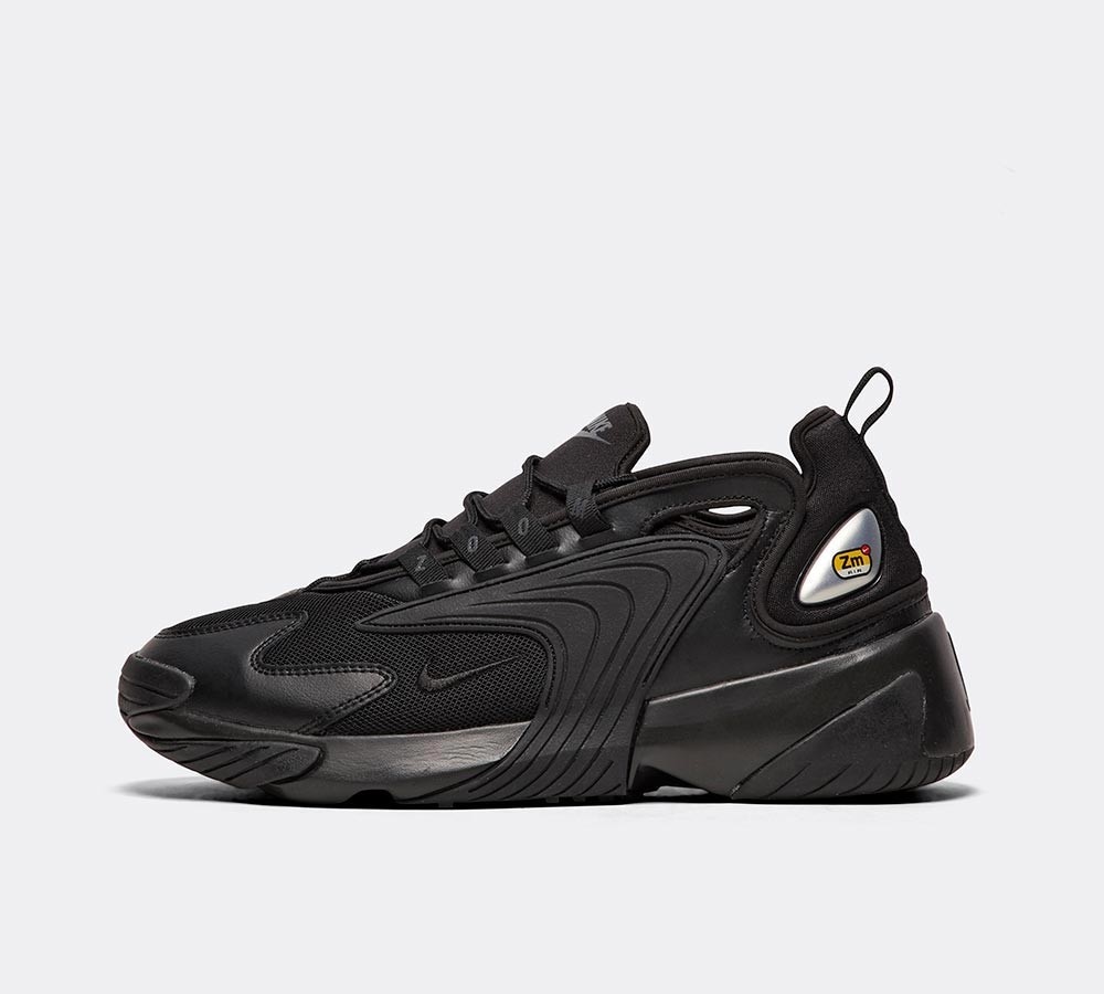 nike zoom 2k black and grey