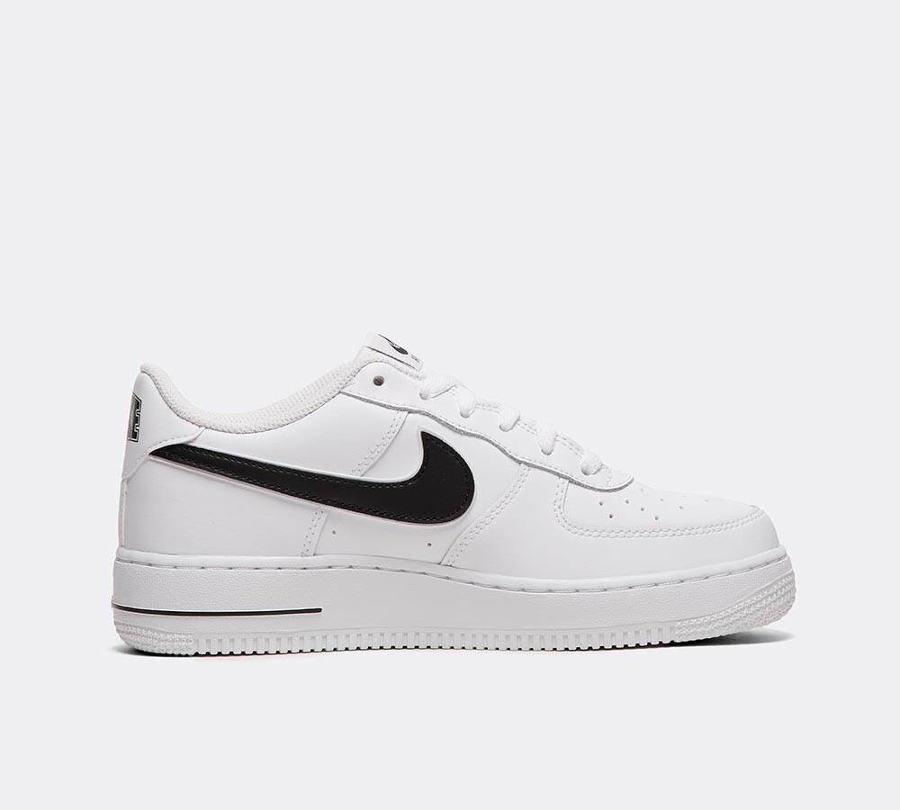 af1 white and black junior