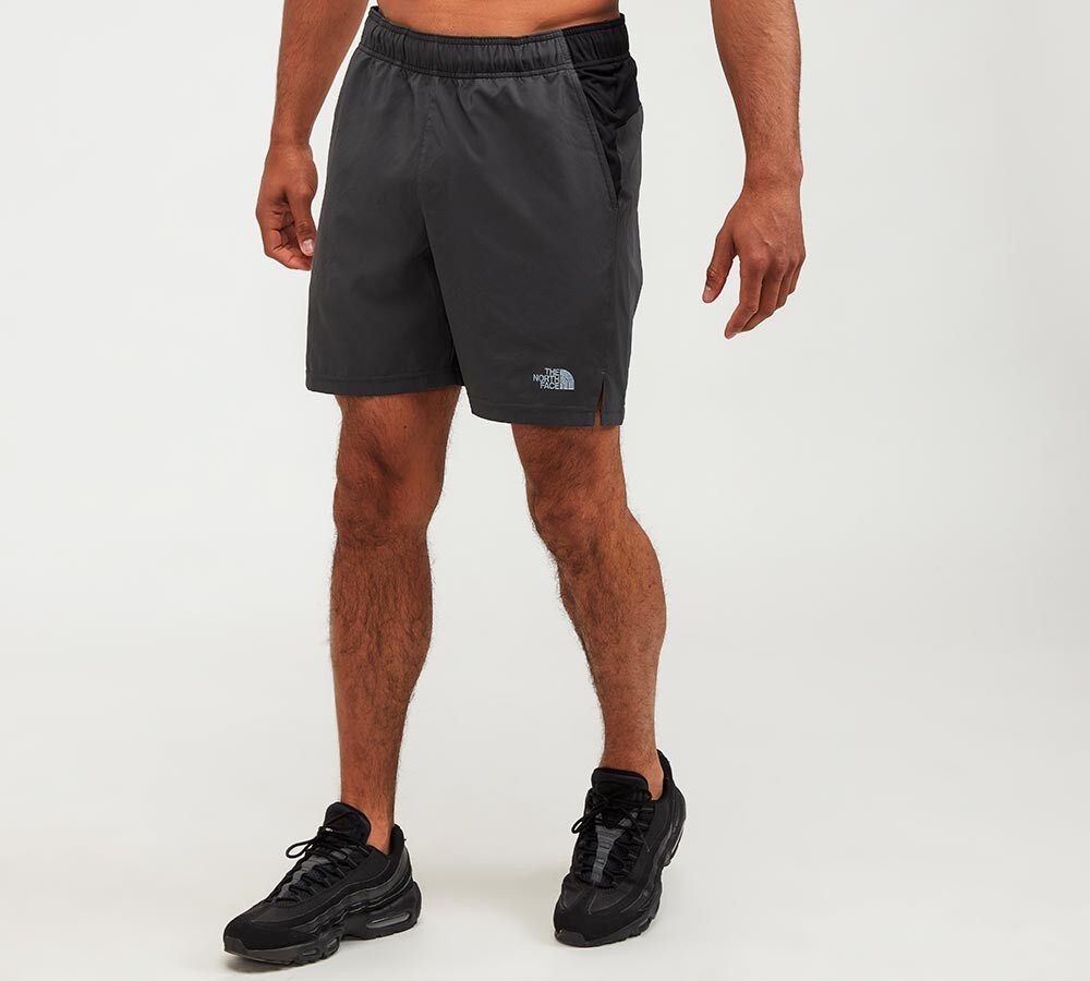 the north face shorts grey