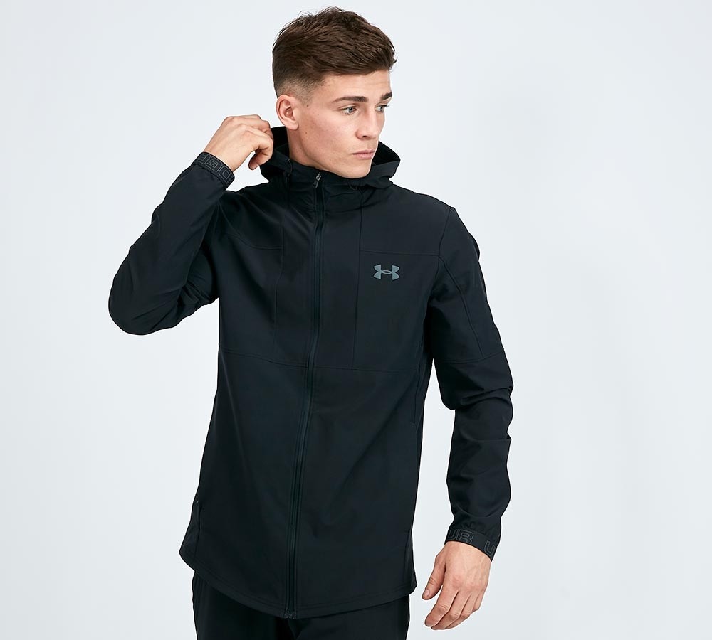 men's ua vanish woven full zip jacket