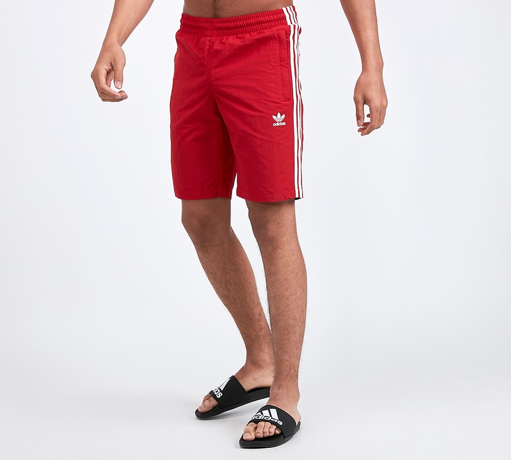 adidas red short