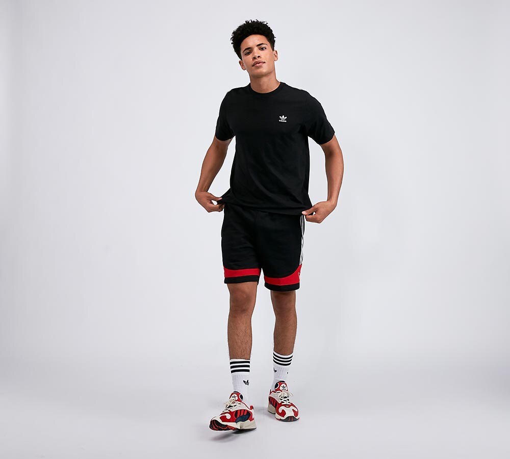 adidas originals small logo t shirt