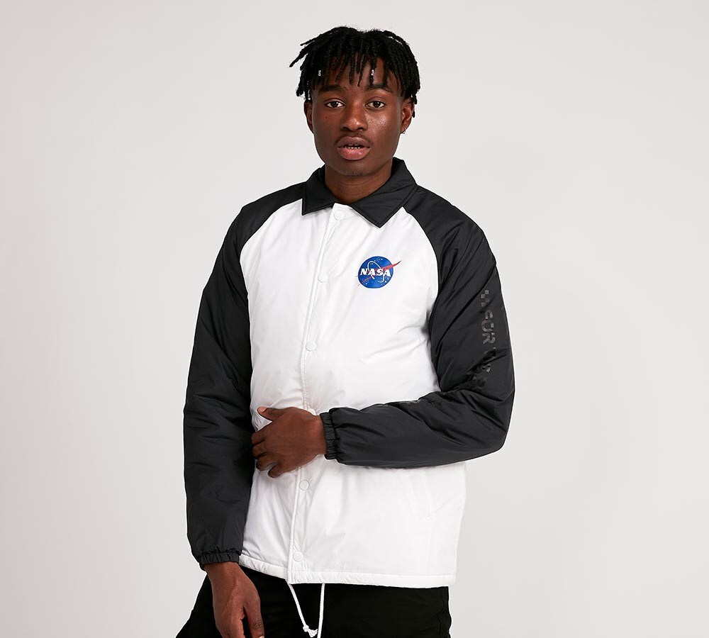 black and white vans jacket