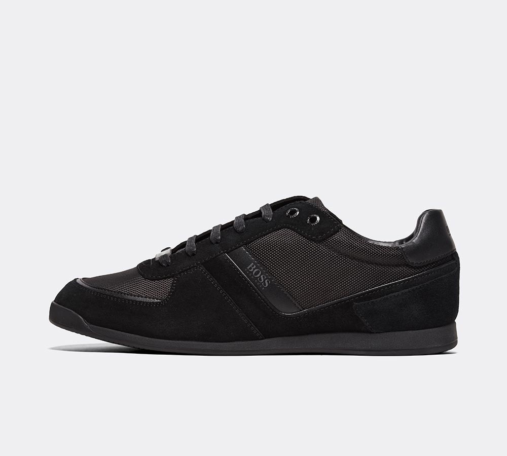 boss glaze trainers black