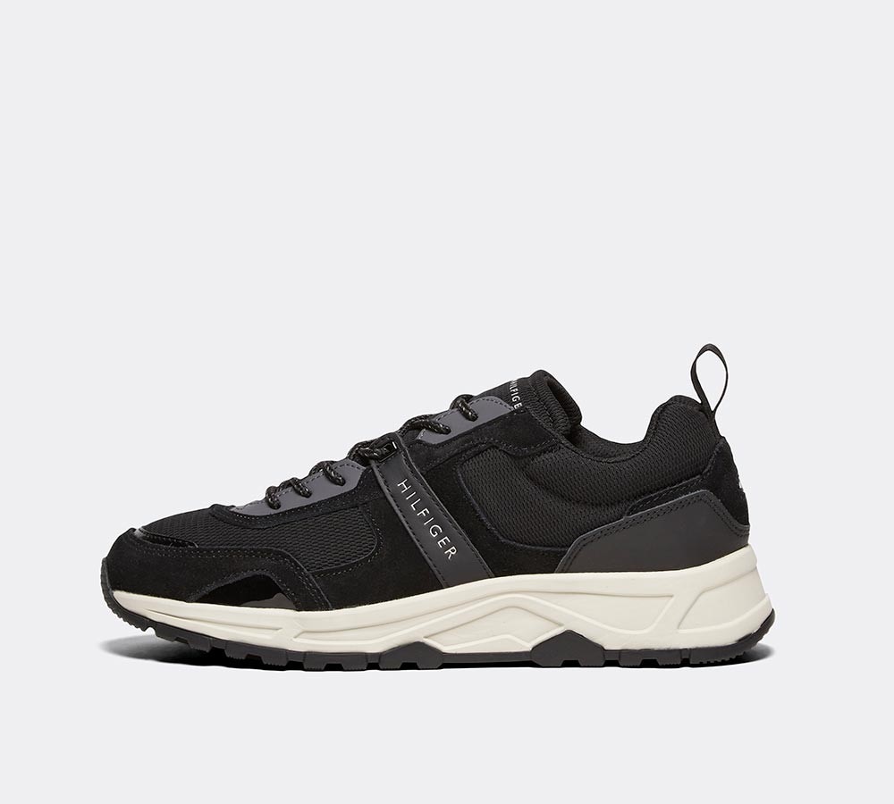 tommy hilfiger lightweight runner trainer