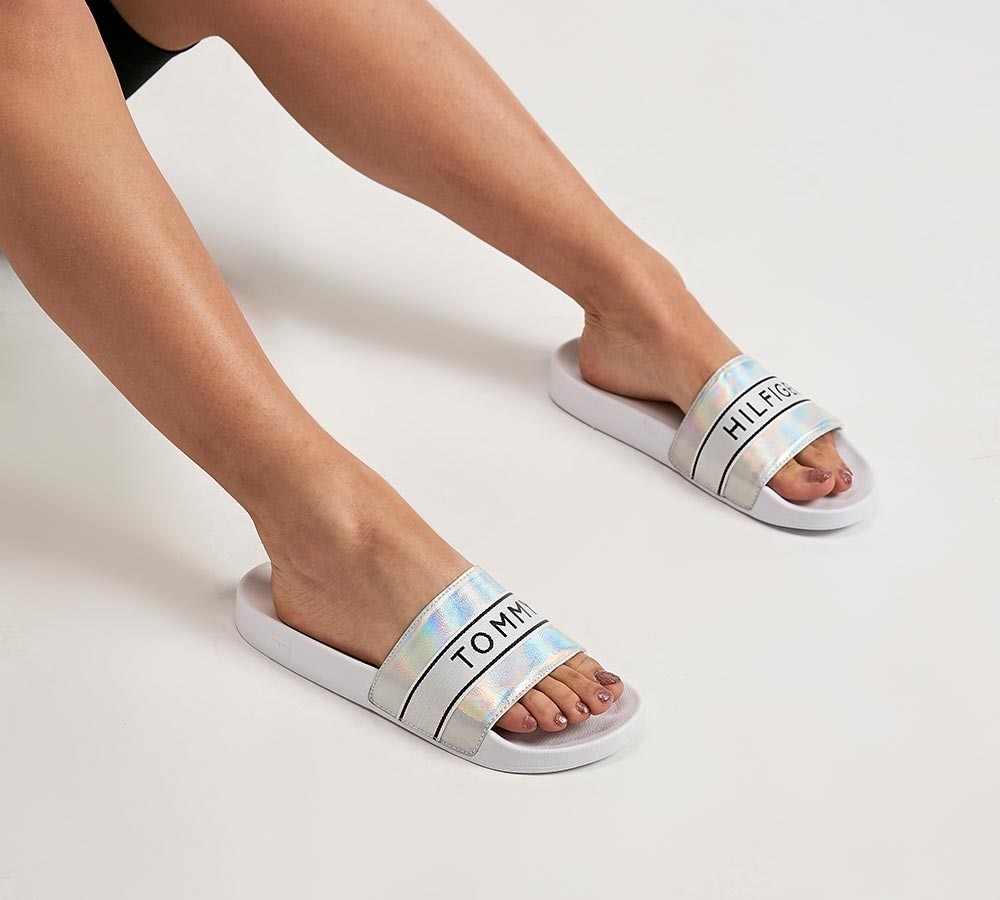 tommy hilfiger mirror slides