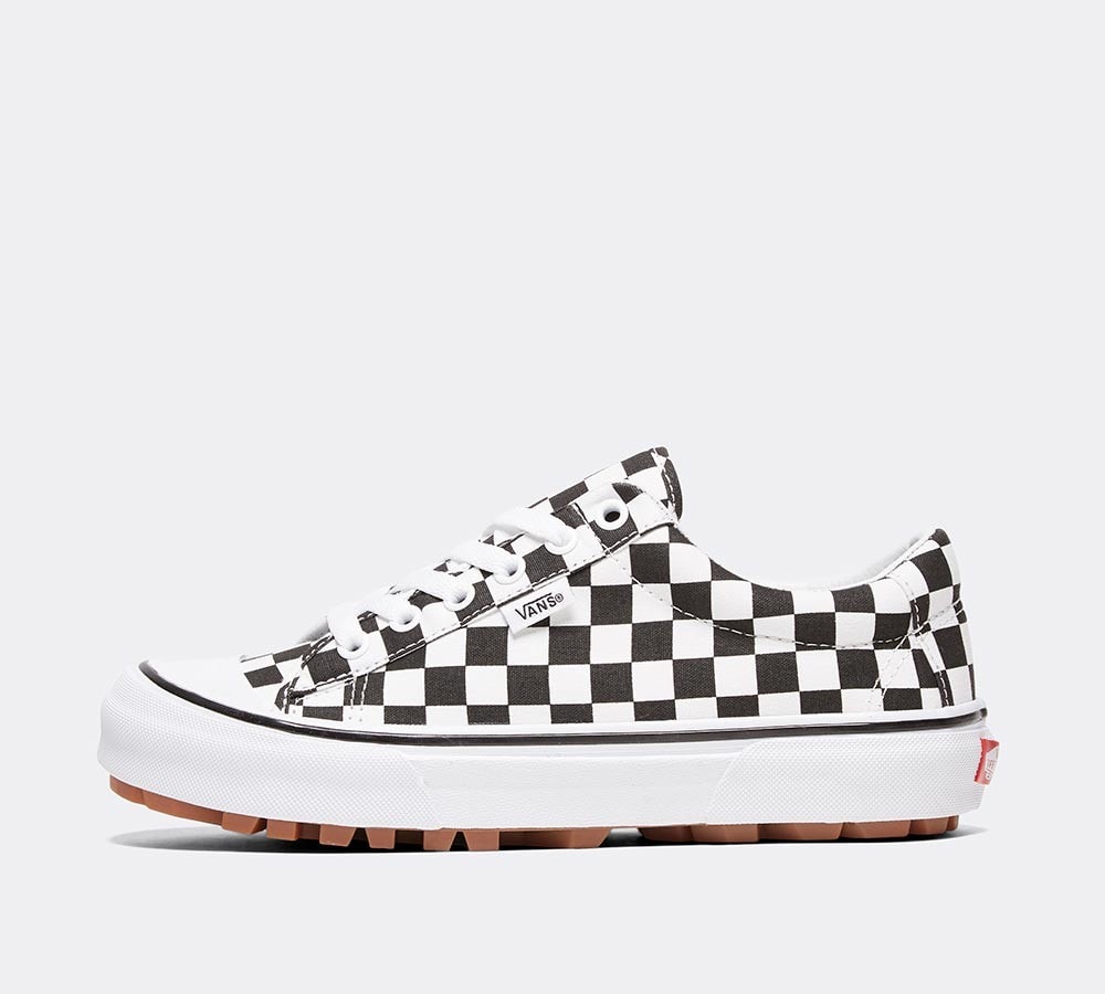 footasylum checkered vans