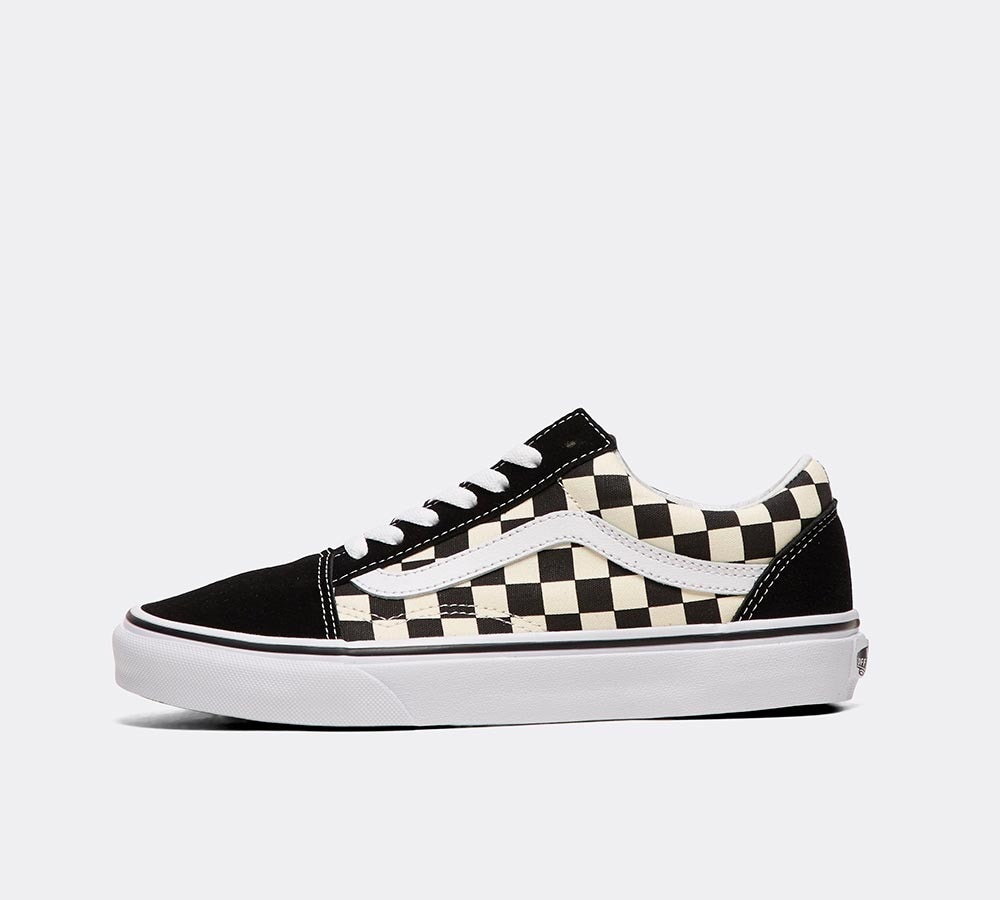 checkered vans womans