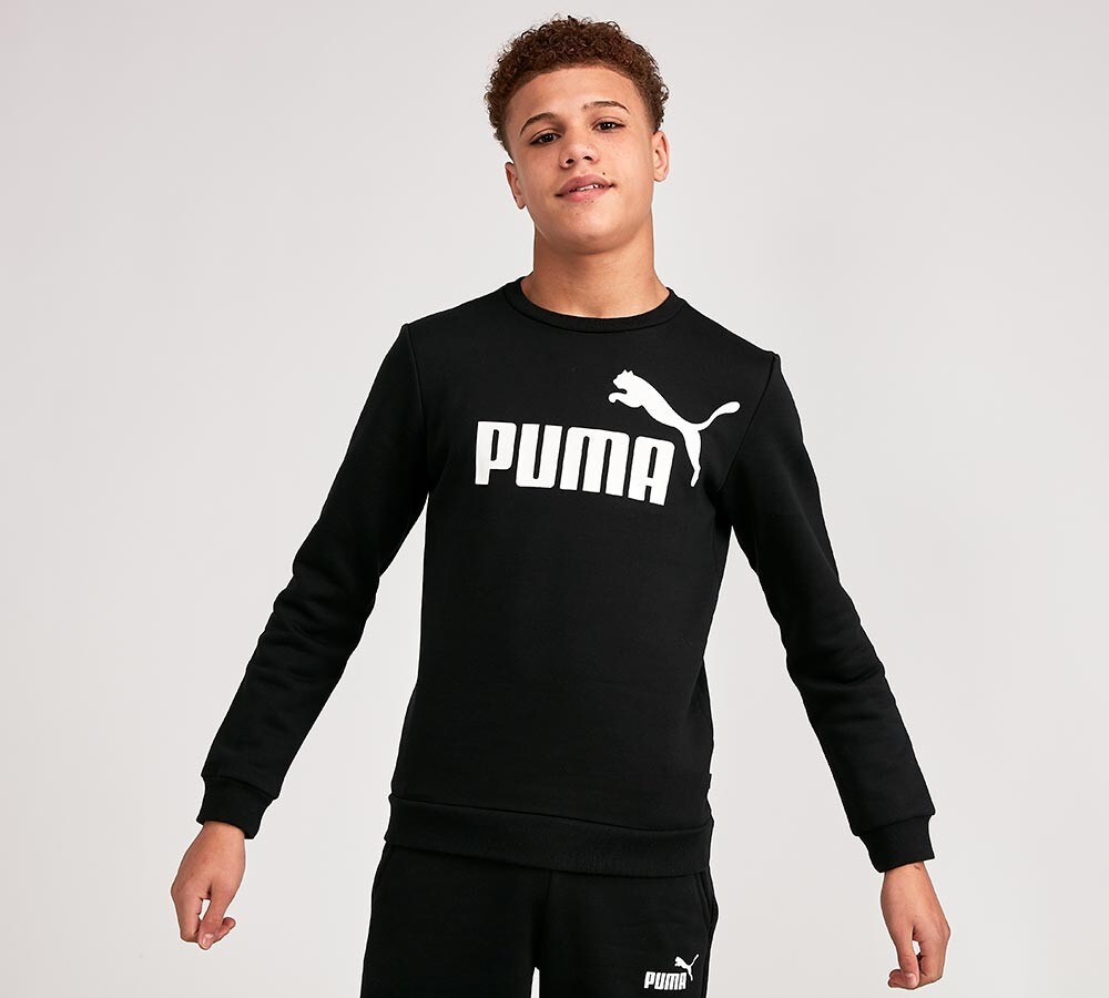 black and white puma tracksuit