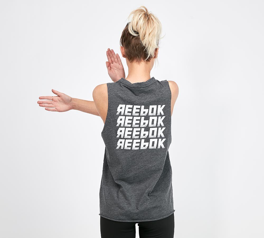 reebok womens muscle tank top