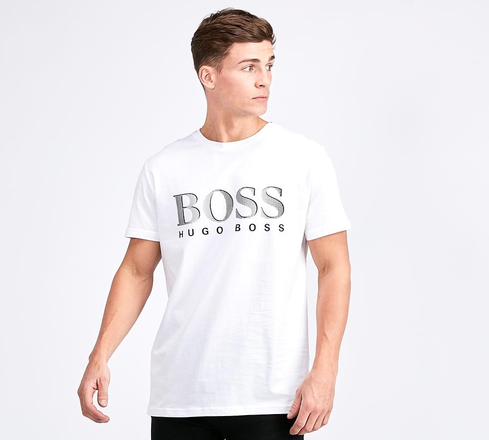 BOSS Large Logo T-Shirt | White 