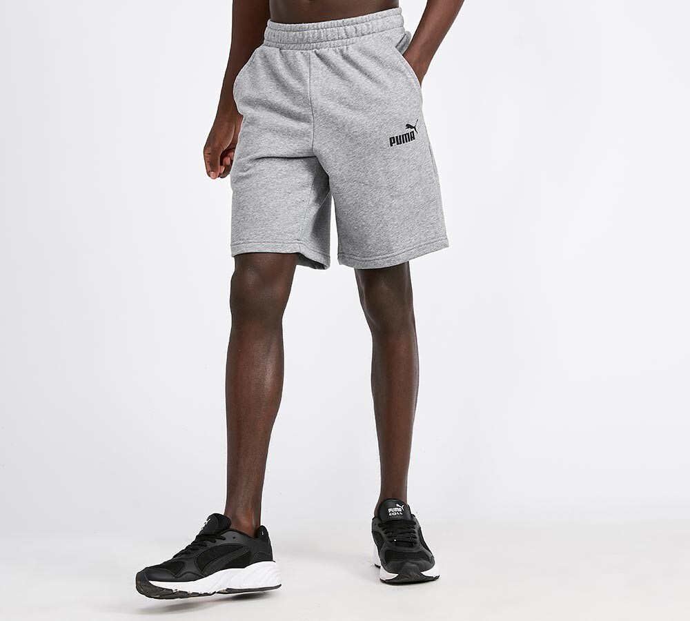 mens puma fleece shorts