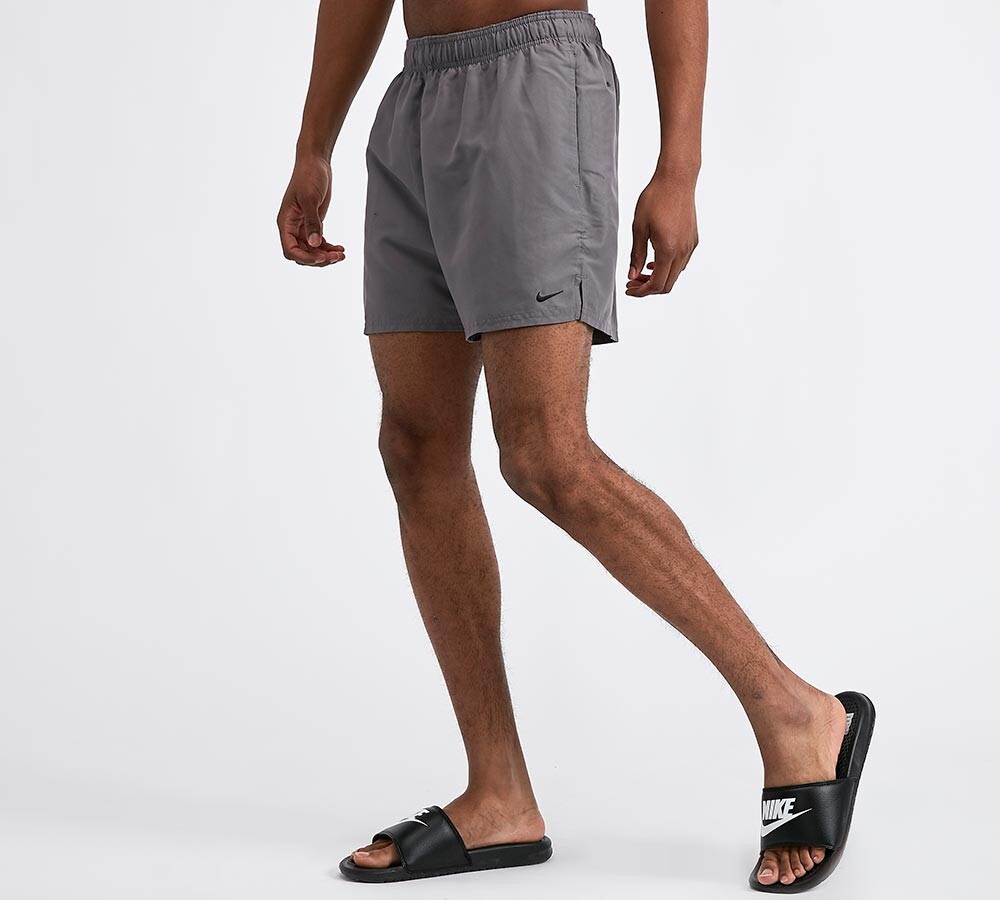nike grey swim shorts