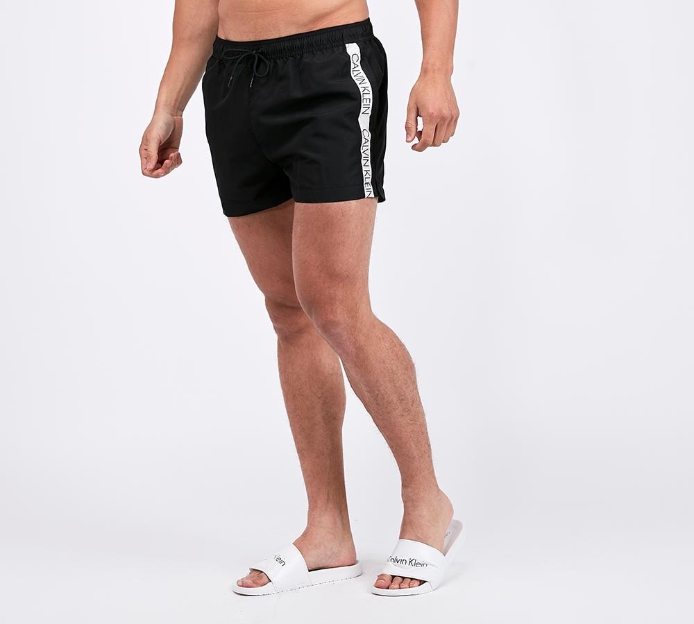 adidas tape swim shorts