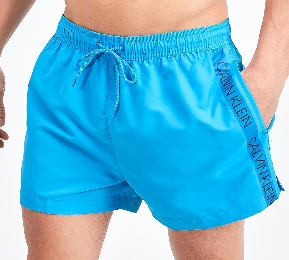 blue calvin klein shorts