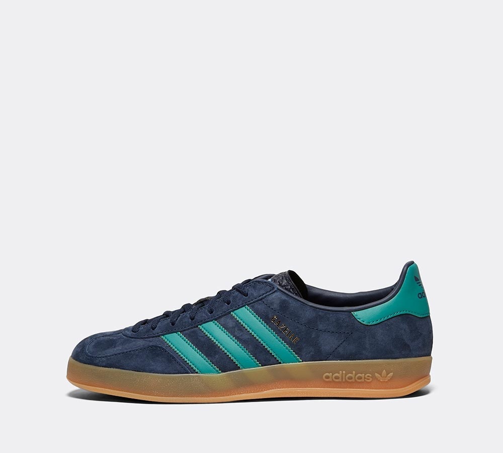 adidas gazelle navy and green