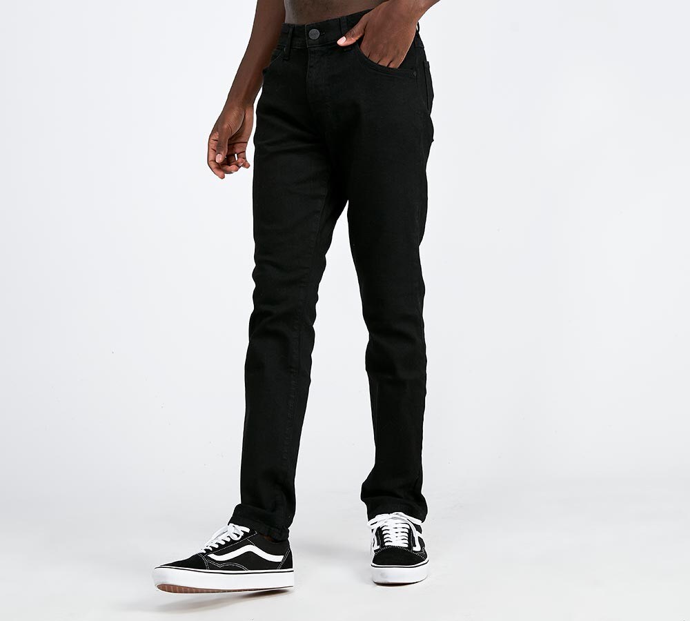 wrangler larston jeans black