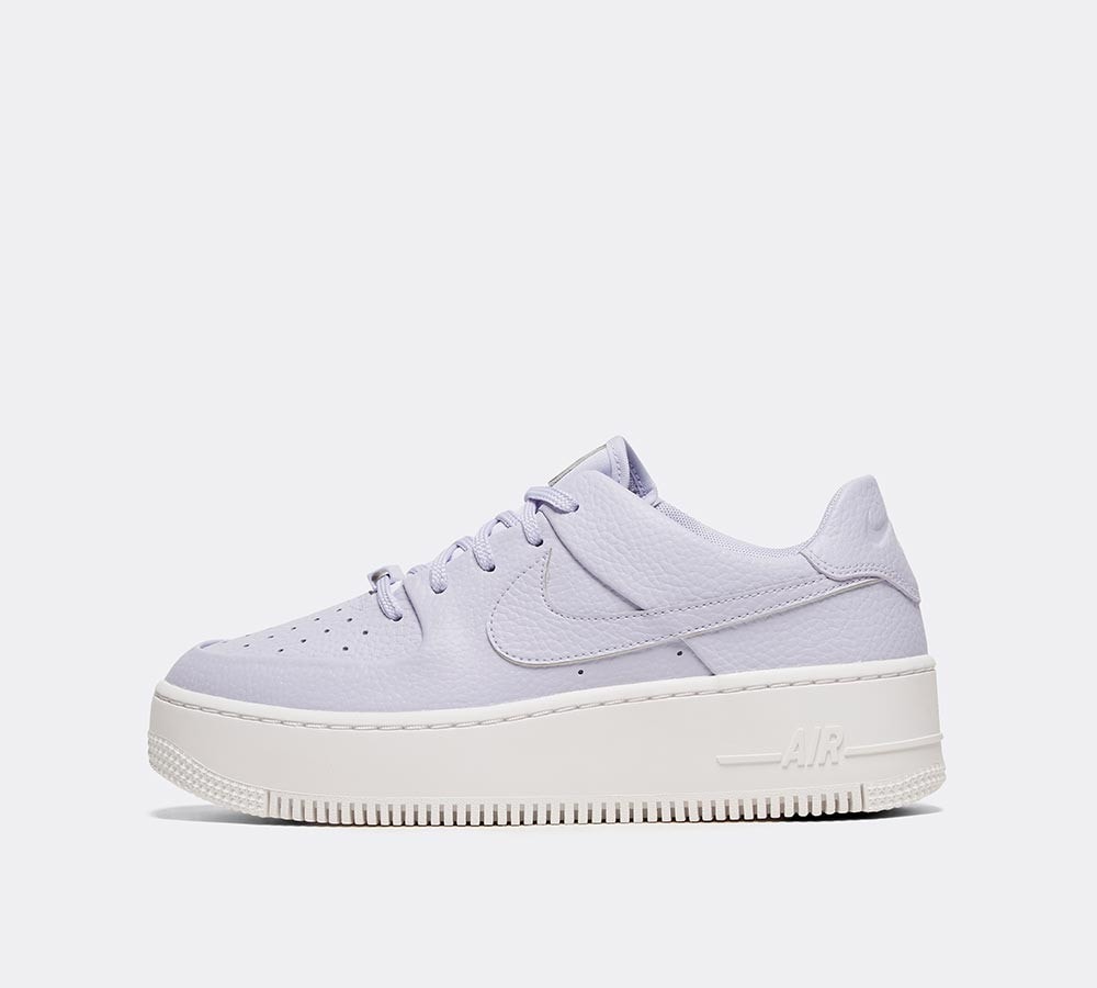 Nike White Air Force 1 Sage Low Trainers Nike White Air Force 1 Sage Low Trainers