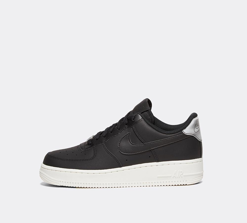 nike air force 1 black and white womens